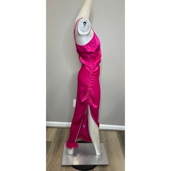 SAYLOR Ayn Feather-Embellished Midi-Dress Size Small $297 - Picture 10 of 11